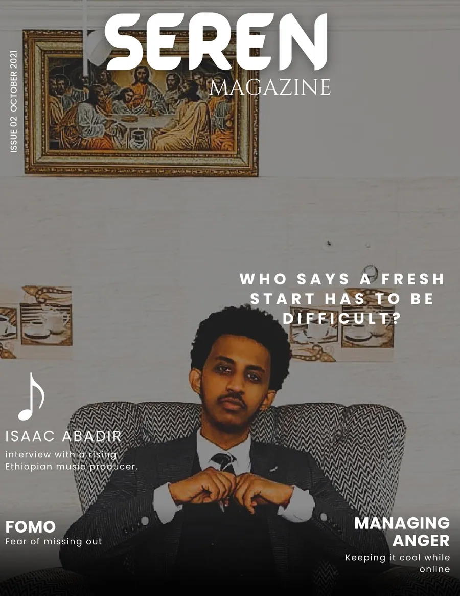 Cover of Seren Magazine Issue 2 — Isaac Abadir