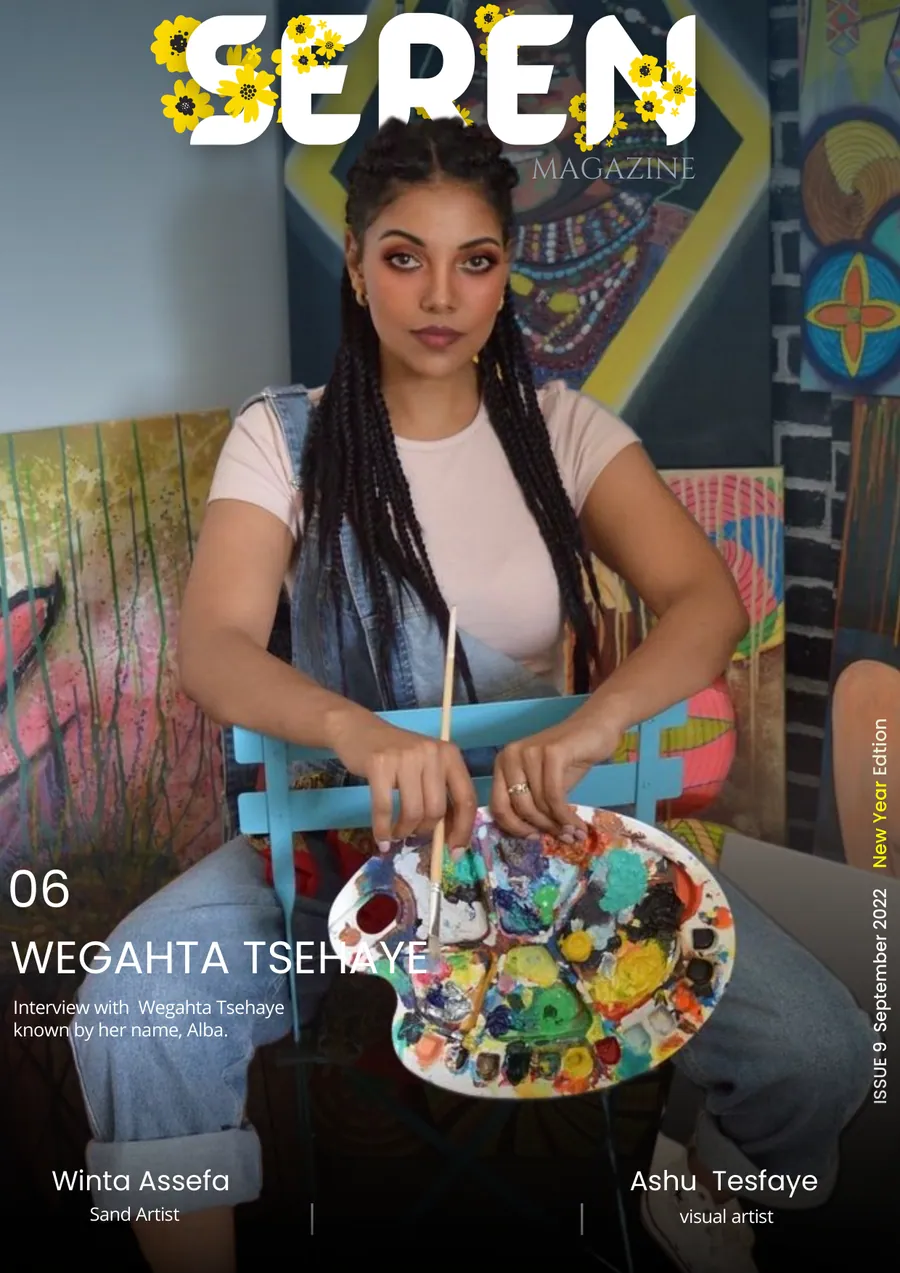 Cover of Seren Magazine Issue 9 — Wegahta Tsehaye
