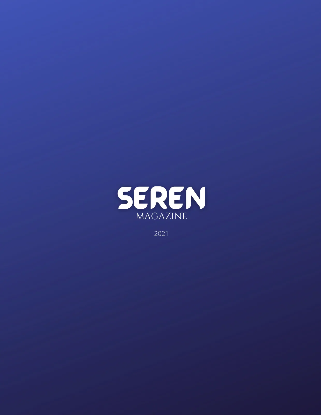 Seren Magazine Issue 2, page 20 of 20