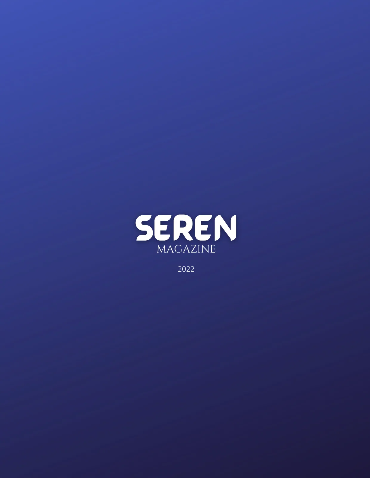 Seren Magazine Issue 5, page 28 of 28