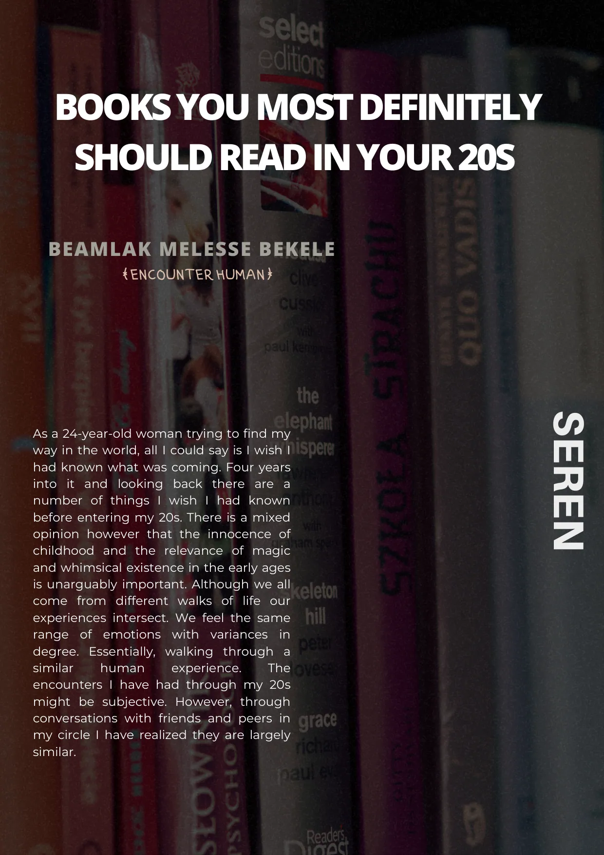 Seren Magazine Issue 7, page 10 of 23