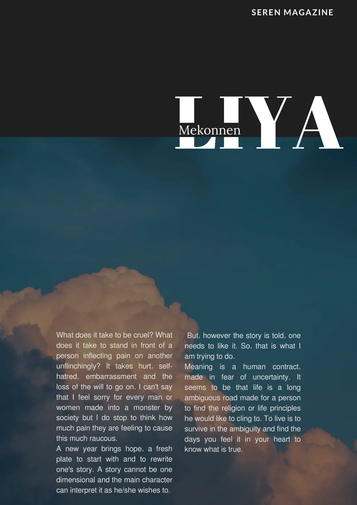 Seren Magazine Issue 9, page 13 of 27
