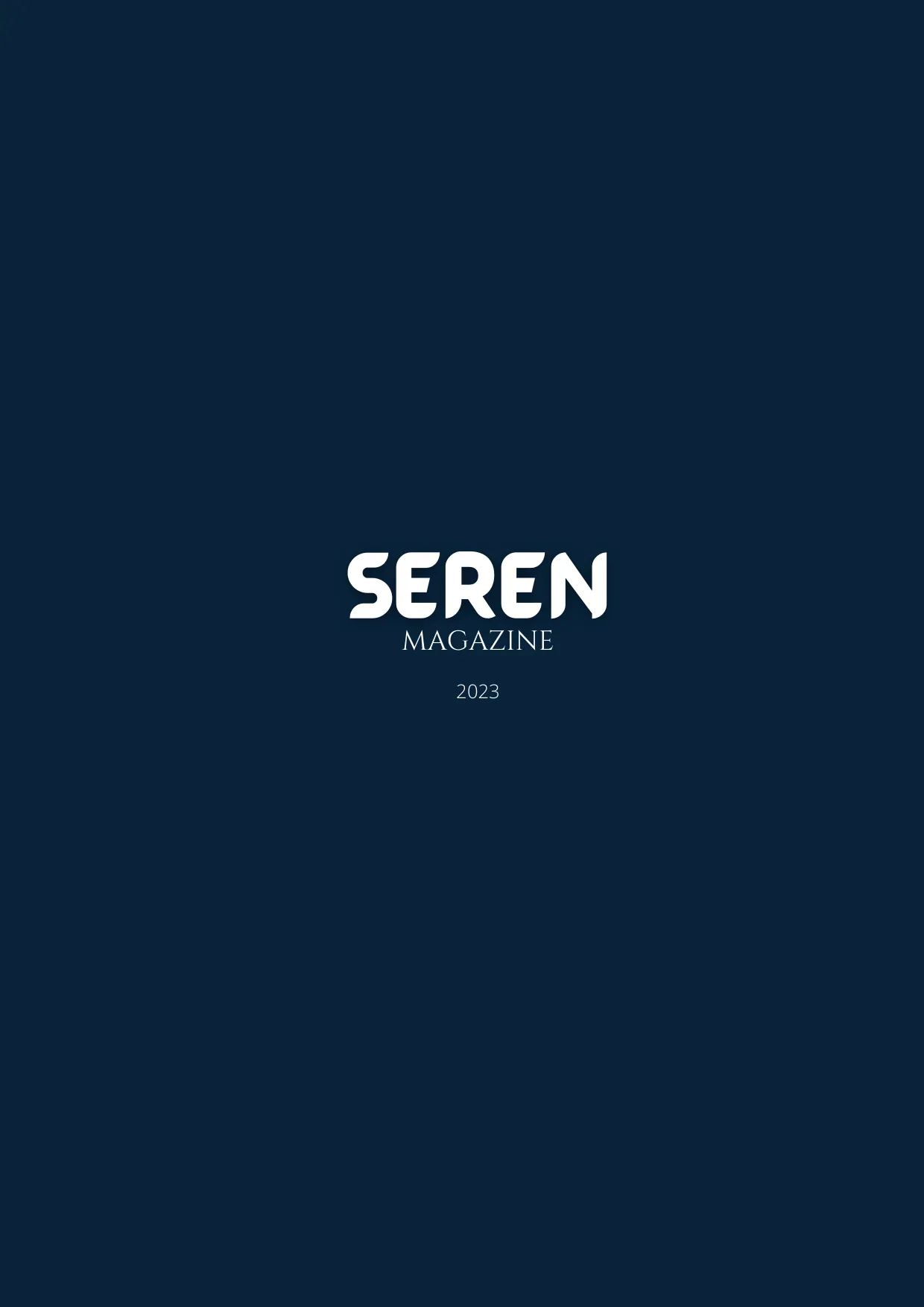 Seren Magazine Issue 10, page 23 of 23